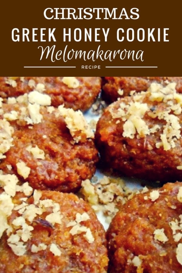 Melomakarona: Greek Christmas Honey Cookies