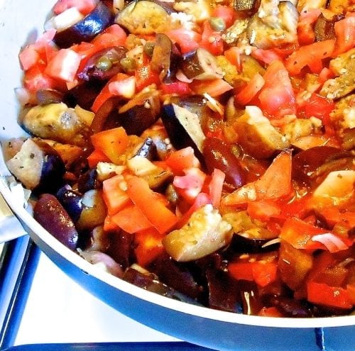 Caponata, a Real Sicilian Appetizer