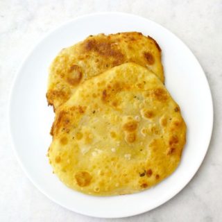 Yiayias Greek Fried Pita filled with Feta Cheese - Tiropitaria