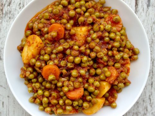 Greek Style Peas Arakas Latheros