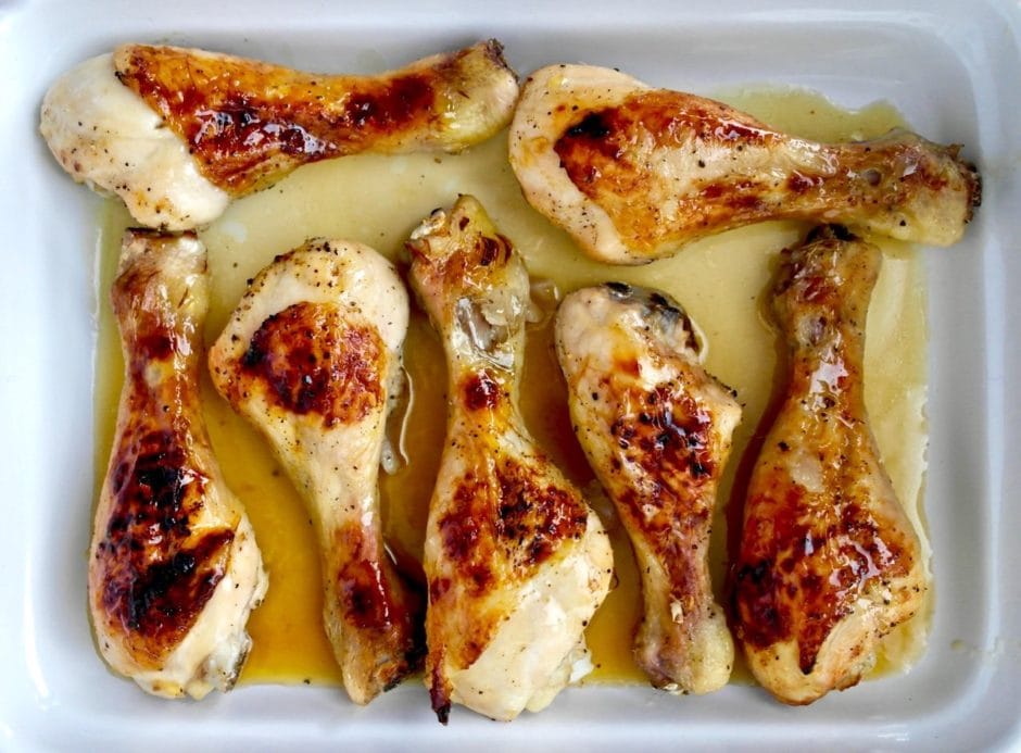 5 Ingredient Glazed Honey Lemon Chicken Legs 1129