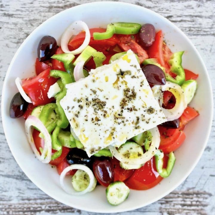 The Best Authentic Greek Salad Horiatiki