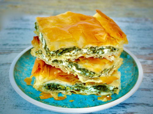 Authentic Spanakopita Recipe - Greek Spinach And Feta Pie - OliveTomato.com