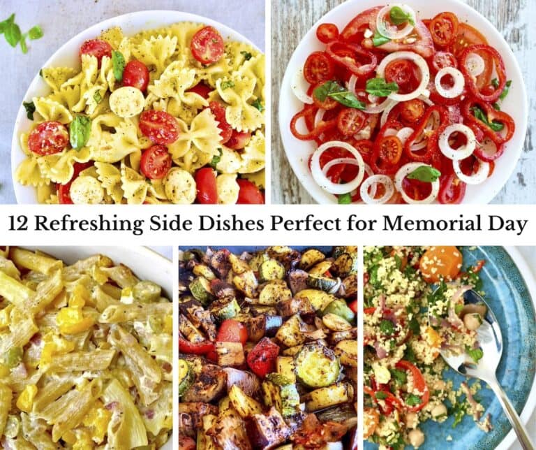 Refreshing Mediterranean memorial side dishes .