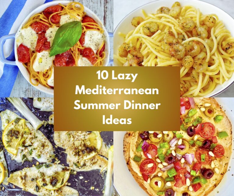 7 lazy summer mediterranean recipes