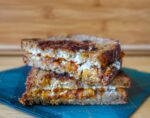 Grilled Butternut Squash and Feta Sandwich