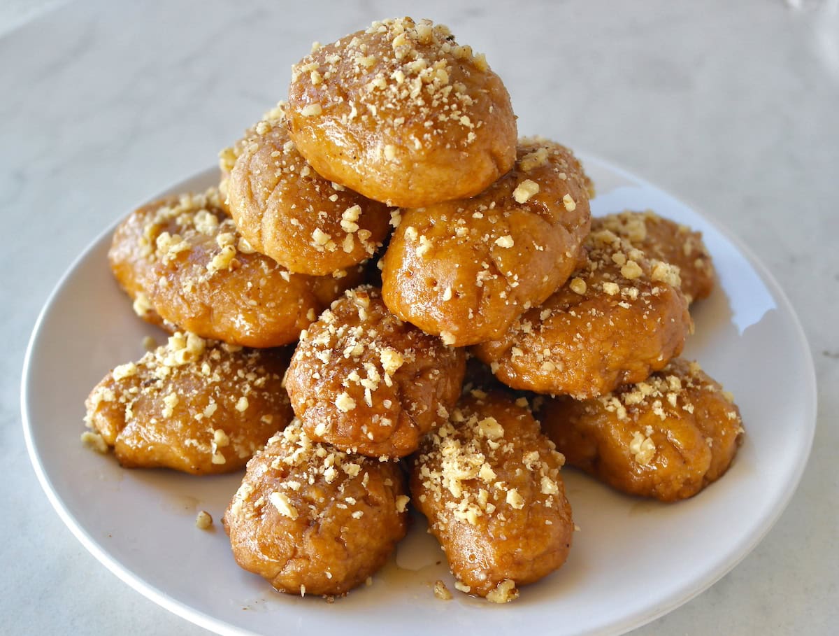 Melomakarona (Authentic Greek Christmas Honey Cookies) 13