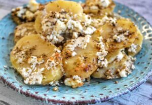 Mediterranean Scalloped Potatoes with Feta Cheese (Family Recipe)