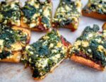 Easy Spanakopita Pizza Bread