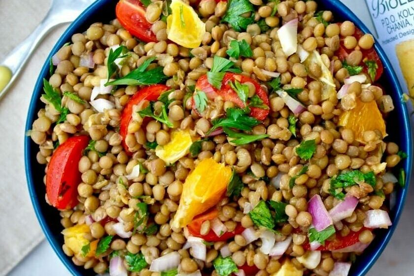 Greek Lentil Salad